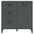 Storage Cabinet Anthracite Grey Engineered Wood A949-374940