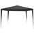 Party Tent Anthracite Polyethylene roof, Steel frame 10 x 10 ft A949-45086