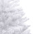 Artificial Hinged Christmas Tree White PVC, metal 4 feet tall A949-356772