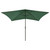 Garden Parasol Green Polyester 6.6 x 9.8 ft Foldable A949-313786