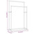 Towel Rack White Iron Industrial Towel Rack Rectangular A949-343088