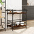 Kitchen Trolley Smoked Oak 32.3"x15.7"x30.9" Engineered Wood A949-842363