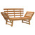 Garden Bench Brown Solid acacia wood Large A949-316471