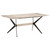 Dining Table Bleached Solid mango wood 70.9 x 35.4 in Durable A949-321688