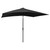 Garden Parasol Black Polyester 6.6 x 9.8 ft Foldable A949-313792