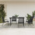 Garden Dining Set Black A949-3200684