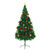 Artificial Pre-lit Christmas Tree with Baubles Green 7 ft A949-321501