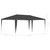 Party Tent Anthracite Polyethylene, Steel Large A949-48509