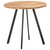 Dining Table Natural wood, Black Solid Acacia wood, Iron Medium A949-320485