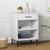Console Cabinet White Solid pine wood, metal A949-351002