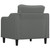 Sofa Chair Dark Grey Fabric (100% polyester), metal, textilene A949-359344