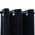 Blackout Curtains with Rings 2 pcs Black 37"x84" Velvet A949-134805