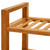 Shoe Rack Natural Oak Solid Oak Wood Standard Shoe Rack A949-331751