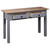 Console Table Gray and natural wood Solid Pine Wood Medium A949-282680