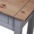 Console Table Gray and natural wood Solid Pine Wood Medium A949-282680