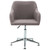 Office Chair Taupe Polyester Standard Adjustable Office Chair A949-278514