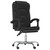 Reclining Office Chair Black Faux leather, metal, plywood A949-349784