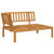 Patio Sofa Natural wood Solid acacia wood Medium Modular A949-3324785