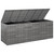 Cushion Box Grey PE rattan, powder-coated steel Large Cushion Box A949-317237