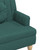 Bench Dark Green Fabric (100% polyester) Medium Bench A949-372134
