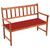 Garden Bench Wood - Natural Solid Acacia Wood 3-Seater Durable A949-3063774