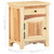 Bedside Cabinet Multicolor Solid reclaimed wood, mango wood, MDF A949-282728