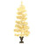 Swirl Christmas Tree White PVC, Steel Medium Swirl Christmas Tree A949-344652