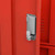 Locker Cabinet Light grey and red Steel Medium Locker Cabinet A949-336442