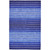 5' X 8' Striped Hand-Tufted Wool/Cotton Blue Area Rug Q280-SBCWR1877