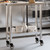 Kitchen Work Table with Wheels 32.5"x11.8"x33.5" Stainless Steel A949-376460