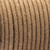 18 Gauge 3 Conductor Round Rope Light Cord Covered Wire Hemp~1203 T575-S0671387246