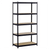 45 x 90 x 180cm 5 Tiers Powder Coated Storage Rack Black T575-S0671288108