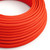 18 Gauge 3 Conductor Round Cloth Covered Wire Braided Light Cord Orange~1403 T575-S0671387233