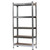 150 x 75 x 30cm 5 Tiers Galvanizing Storage Rack Gray T575-S0671276973