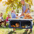 4 Ft Folding Camping Table with Storage T575-S0671365183