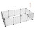 Pet Playpen, Small Animal Cage Indoor Portable Metal Wire Yard Fence for Small Animals, Guinea Pigs T575-S0671275134