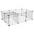 Pet Playpen, Small Animal Cage Indoor Portable Metal Wire Yard Fence for Small Animals, Guinea Pigs T575-S0671275134