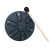 Color: DEEP BLUE - 3 Inch 6-Tone Steel Tongue Drum Mini Hand Pan Drums with Drumsticks Percussion M F640-12000033327737404