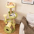 Freestanding Multi-level Avocado Cat Tower with Private Condo-Green - Color: Green D681-PV10258GN