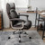 Height Adjustable Big and Tall Office Chair Computer Desk Chair with Metal Base-Brown - Color: Brown D681-CB10337CF
