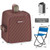 800W 2 Person Portable Steam Sauna Tent SPA with Hat Side Holes 3L Steamer-Coffee - Color: Brown D681-BA7733US-CF