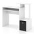 Space-saving Computer Desk with Pull-out Keyboard Tray-White - Color: White D681-CB10697WH
