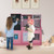 Toddler Pretend Play Kitchen for Boys and Girls 3-6 Years Old-Pink - Color: Pink D681-TP10126PI