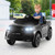 12V Kids Ride On Car with Remote Control Lockable Doors Slow Start System and LED Lights-Black - Co D681-TQ10218US-DK
