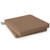 Outdoor Chair Cushion Set of 2 Waterproof Fade-Resistant Olefin Seat Cushions-Brown - Color: Brown D681-NP12233YW