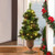 LED Christmas Tree with Red Berries Pine Cones-5ft - Color: Green - Size: 5 ft D681-CM20676