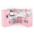Corner Kids Play Kitchen with Washing Machine and Ice Maker Gift for Boys Girls-Pink - Color: Pink D681-TM10080PI
