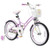 18 Inch Kids Adjustable Bike with Training Wheels-Purple - Color: Purple D681-TY327932ZS