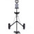Folding 2 Wheels Push Pull Golf Cart Trolley with Scoreboard - Color: Black D681-SP37205
