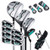 11 Pieces Complete Golf Club Package Set-Green - Color: Green D681-SP38124GN